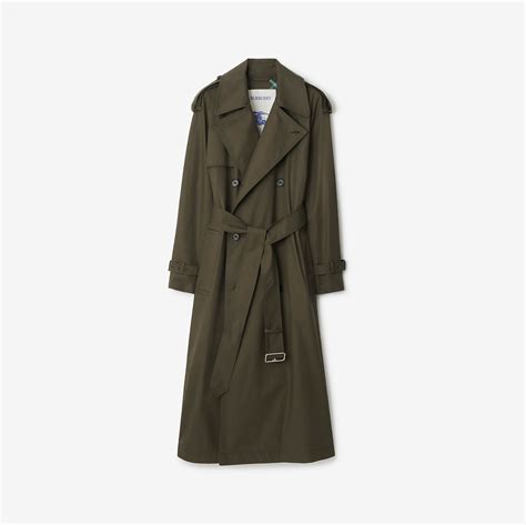 burberry trench coat lining zip button|Long Gabardine Castleford Trench Coat in Otter .